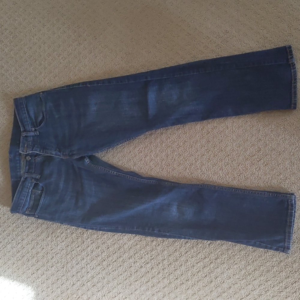 Levi's 514 Slim-Straight Dark Wash Jeans 31x30